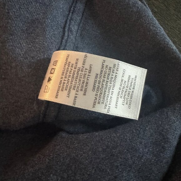 Rails Men's Dark Blue Button-Down Flannel Long Sleeve Shirt, Size XXL NWT - Picture 7 of 9